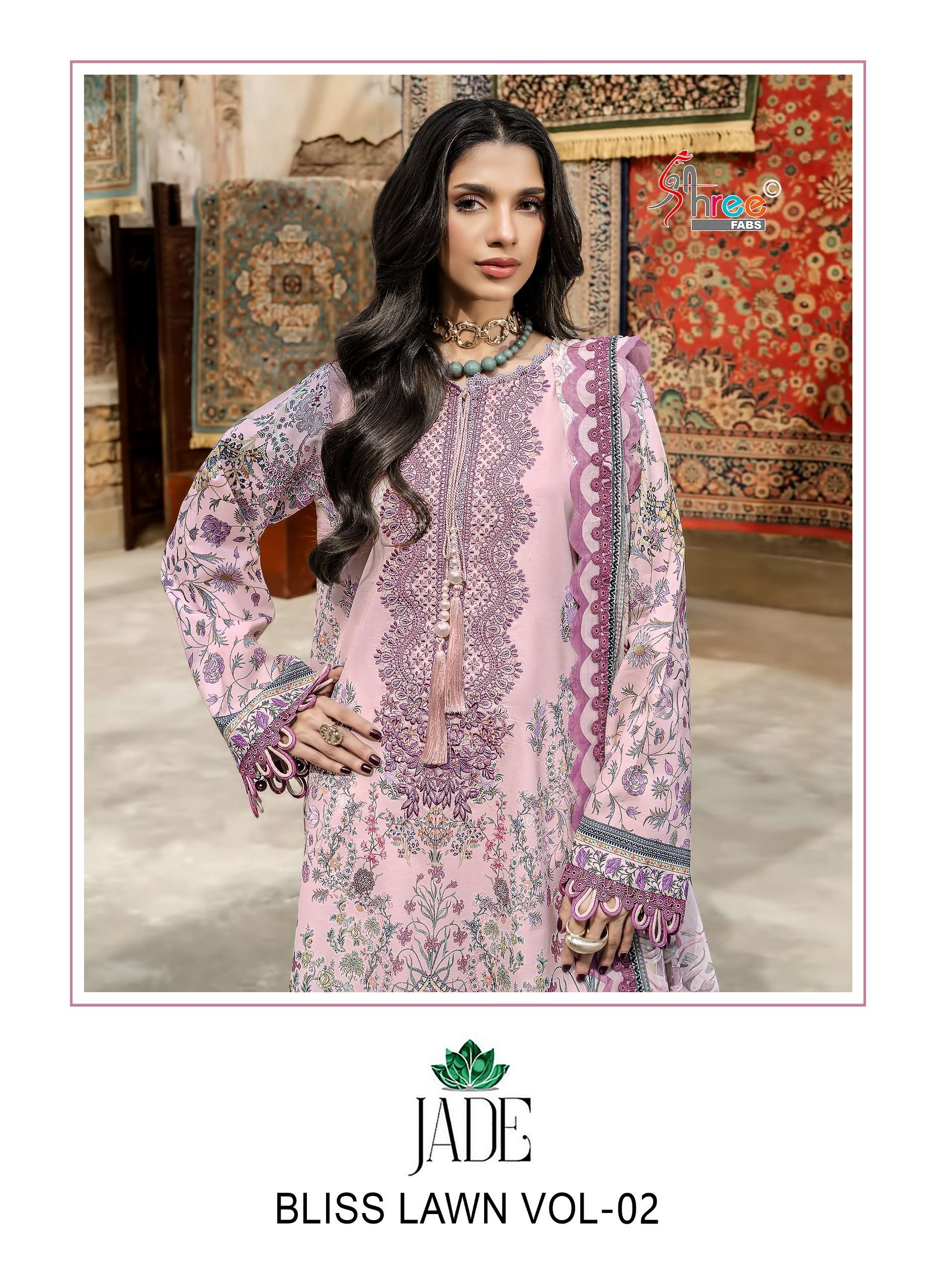 JADE BLISS LAWN VOL - 02 BY SHREE FABS